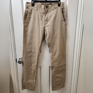 Hurley Men's Khaki Chino Pants
